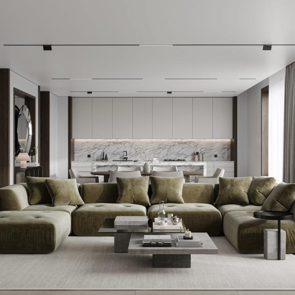 - understated calm -