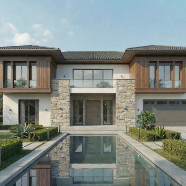 dış cephe çalışması türk evi 2